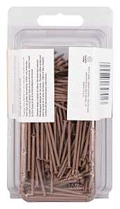 Prosource Panel Nail 1-5/8 in L Brown Steel Painted Flat Head Ring Shank