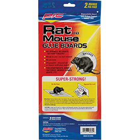 PIC GRT-2F Sticky Rat/Mouse Glue Traps, 2-Pack