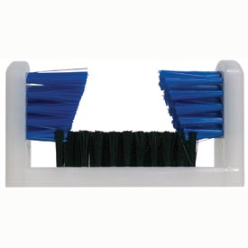 Magnolia Brush SB-1000 Boot and Shoe Brush - Black/Blue Polypropylene