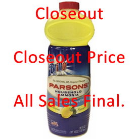 Parsons Lemon Scented Ammonia All-Purpose Cleaner, 28 oz