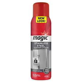 Magic Stainless Steel Cleaner & Polish Aerosol, 17 oz