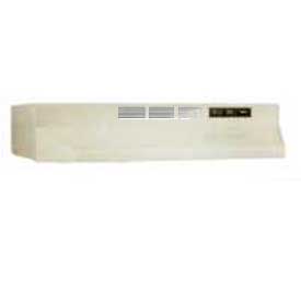 Broan-NuTone  30-inch Almond Non-Ducted Under-Cabinet Range Hood