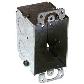 4 in. Square Steel Electrical Box, 1-1/2 in. Deep (Special Order)