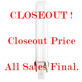 5W Compact Fluorescent Tube Bulb