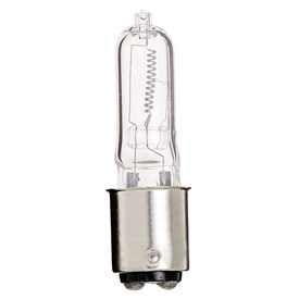 S3122 150W T4.5 Halogen Lamp, Double Contact Bayonet Base, Clear