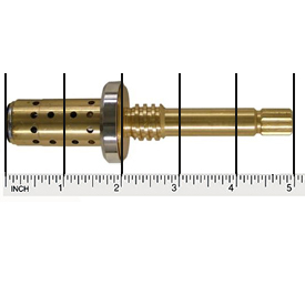 Kissler 11-8110 Temptrol Spindle Replacement for Symmons Shower Valves, Brass