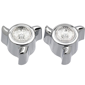 Kissler 99-1244 Chrome Hot and Cold Faucet Handles for Sayco