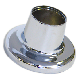 Kissler 42-8055 Chrome Escutcheon Plate, 2-3/4 in. OD, Universal Fit