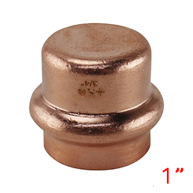 PRESS FIT CAP 1"