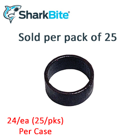 COPPER STANDARD CRIMP RING 1/2" - 25/PK